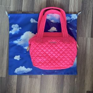 MZ WALLACE MEDIUM SUTTON DELUXE- NEON PINK